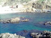 Playa rocosa. Ceuta