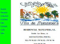Camping Villa de Manzanera. Manzanera, Teruel