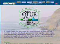 Camping Playa de Otur. Otur, Luarca, Asturias