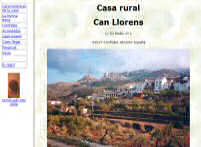 Casa rural Can Llorens. Confrides, Alicante