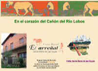 Casa rural El Arre�al. Santa Maria de Las Hoyas, Soria