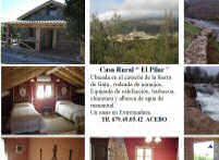 Casa Rural El Pilar. Acebo, C�ceres