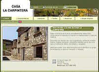 Casa rural La Carpintera. Royuela, Teruel