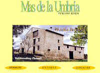 Casa rural Mas de la Umbr�a. Valderrobres, Teruel