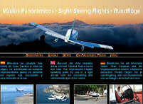 Canary Island Flights-Vuelos Panor�micos. Bah�a Feliz, Las Palmas