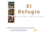 Apartamentos el Refugio. Ruesga, Palencia