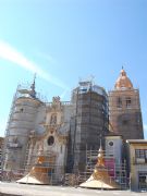 Cpulas nuevas para la iglesia de Rueda