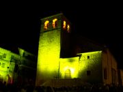 Iglesia del Salvador en la Noche Veneciana. Bjar, Salamanca