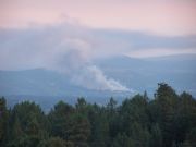 Incendio en los montes de Ourense