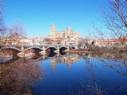Vista de Salamanca desde el ro. Salamanca, Castilla y Len