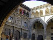 Plaza Espaa de Alcaiz. Alcaiz, Teruel