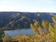 Embalse de Riba-roja de Ebro, visto desde la ermita de Berrs, Tarragona