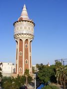 Torre de las Aguas, Parque Paseo Maritimo, Barcelona