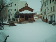 Nieve en Arcos de las Salinas. Teruel