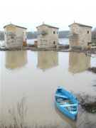Crecida en el Duero. Zamora, Castilla y Len