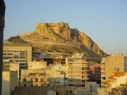 Castillo de Santa Barbara desde la  C/ Navas