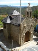 Replica da Igrexa das encineiras construida por Vicente blanco