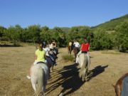 Rutas a caballo. Villafranca de la Sierra, vila
