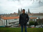 Leo en Santiago de Compostela