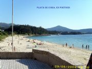 Playa de Coira en Portosin