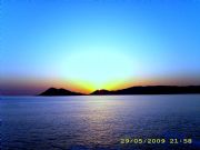 Puesta de sol en monte louro