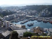 Panoramica del puerto de Luarca (Asturias)