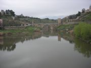 El Tajo por Toledo. Toledo, Castilla la Mancha