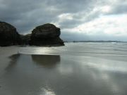 Espejo de calma. Praia das Catedrais. Ribadeo