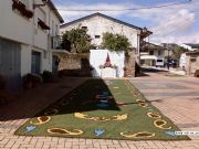 alfombra en la calle Veiguia-Petn