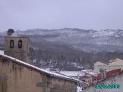 Iglesia y Sierra de Villafranca. vila