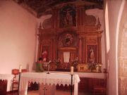 Altar mayor de la iglesia de Santa Mara. Petn, Orense