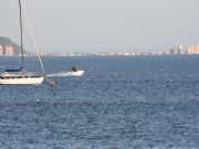 Mar Menor, La Manga desde Los Alcazares