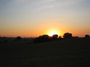 La Alcarria. Atardecer. Otoo 2007