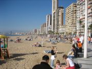 Playa del Poniente. Benidorm, Alicante