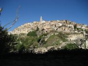 Vista desde el cementerio. Bocairent, Valencia