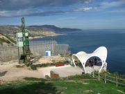 Balcn al Mediterraneo junto a la frontera. Melilla