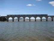 Paso del Tren sobre el Ebro. Arija, Burgos