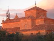 Puesta de sol, convento de Hervs, Cceres