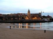 Playa de San Lorenzo. Gijn, Asturias