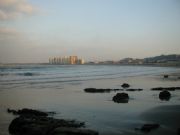 Vista Playa Salinas. Salinas, Asturias