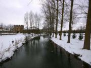Nieve. Aguilar de Campo, Palencia