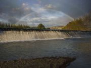 El Pisuerga. Villalaco, Palencia