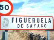 figueruela de sayago,cartel entrada al pueblo