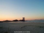 Posta de sol en toralla