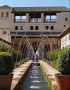 Granada, fuentes de La Alhambra