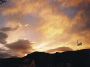 Puesta de sol en Petn. Petn, Orense