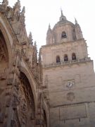 Fachada lateral de la Catedral de Salamanca