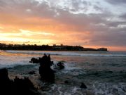 Atardecer en la bahia. Suances, Cantabria