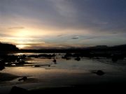 Amanecer en Los Biquinis. Santander, Cantabria