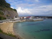 Playa y puerto de San Martn del Sella / Lastres